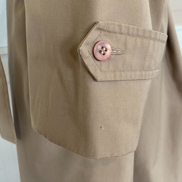 Vintage London Fog Women's Trench Coat Sz 18R - Picture 13 of 13